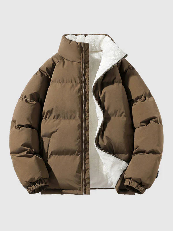 Declan - stepppullover für herren mit fleecefutter
