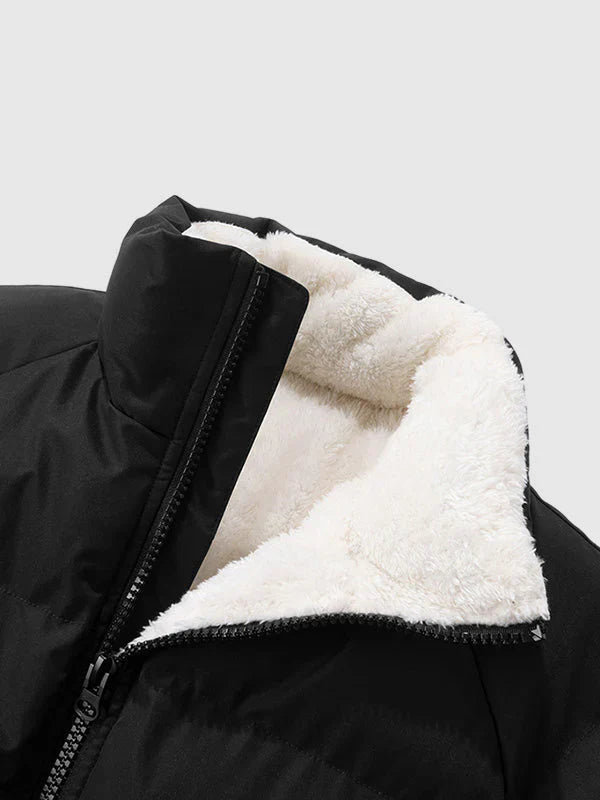 Declan - stepppullover für herren mit fleecefutter
