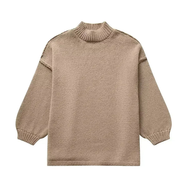 Desiree - kuscheliger strickpullover für den winter
