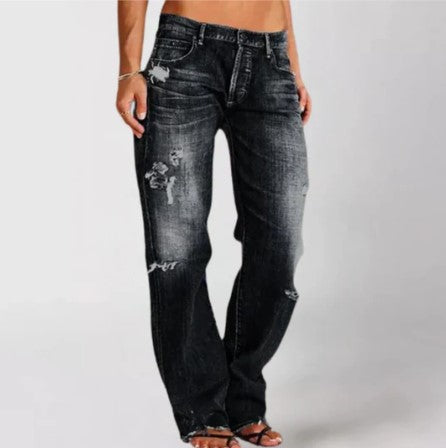 Brooklyn løse denimjeans for kvinner