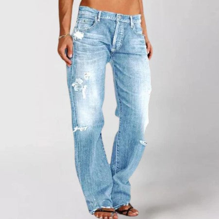 Brooklyn løse denimjeans for kvinner