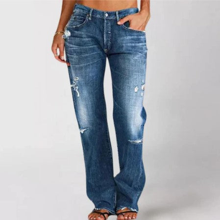 Brooklyn løse denimjeans for kvinner