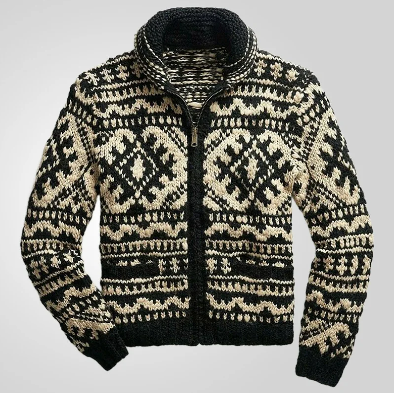 Alexander - trendige strickjacke für männer