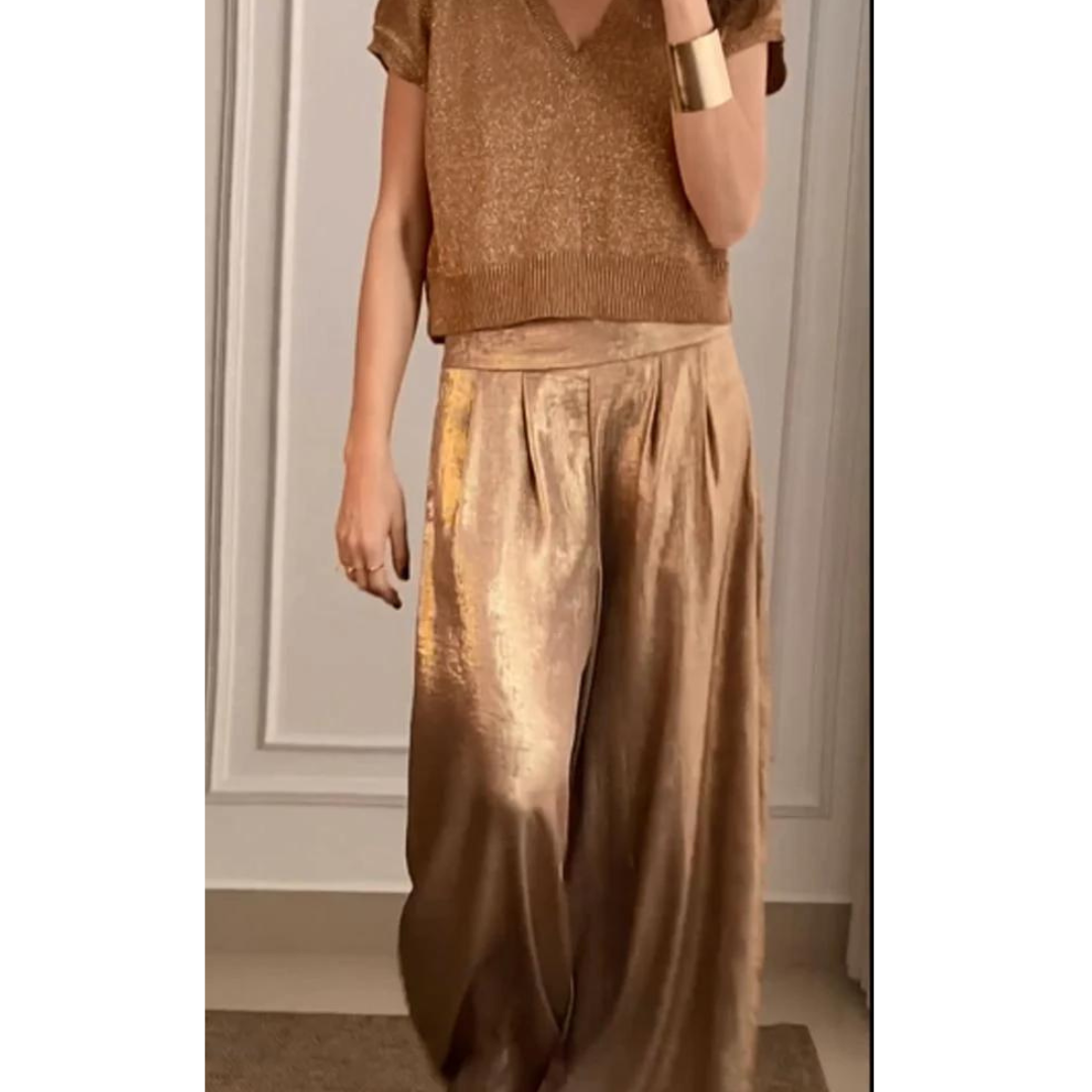 Chloe | elegant sett med topp og bukser