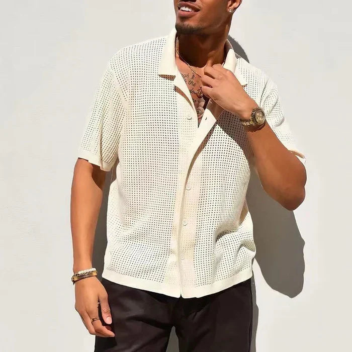 James - heklet strandbluse