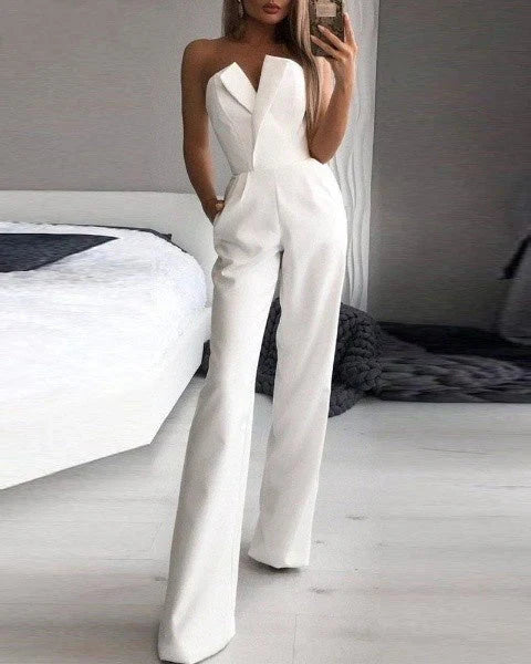 Melia - roterende ermeløs jumpsuit