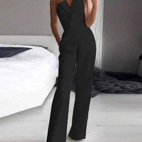 Melia - roterende ermeløs jumpsuit