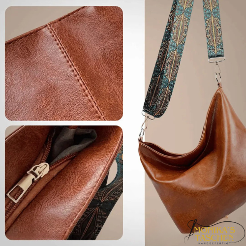 MONIKAS TASCHE - (Unsere Favoritin) - Schulter Tasche mit Verzierung