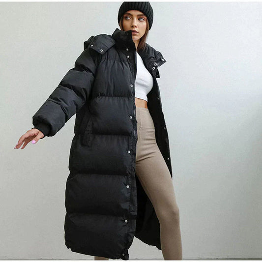 Arcticguard - lange wattierte winterjacke