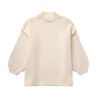 Desiree - kuscheliger strickpullover für den winter