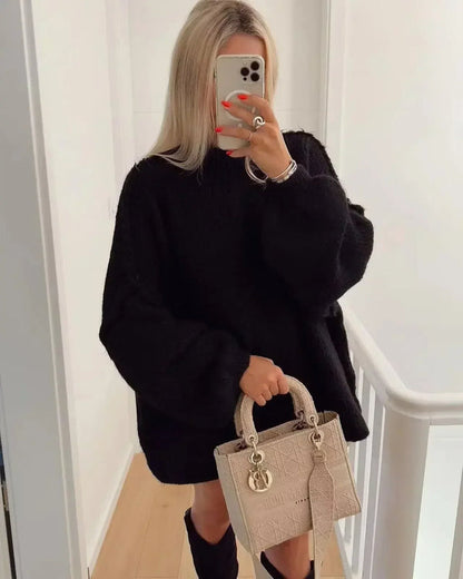 Desiree - kuscheliger strickpullover für den winter