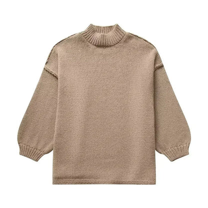 Desiree - kuscheliger strickpullover für den winter