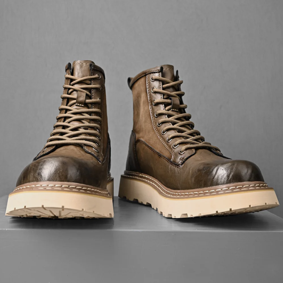 Gascon - stilvolle hohe stiefel für herren