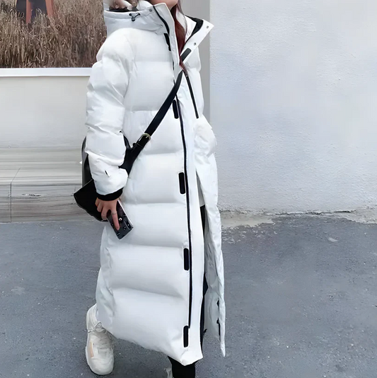 Isabel - langer daunenmantel für den winter