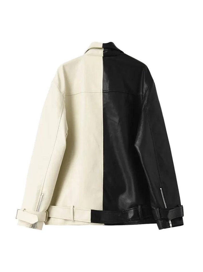 Maisie - einzigartige zweifarbige damenjacke mit modernem design