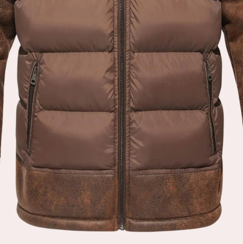 Ferran - kuschelige winterjacke für herren