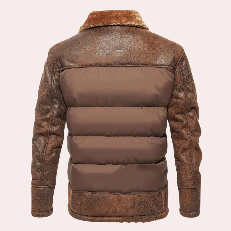 Ferran - kuschelige winterjacke für herren