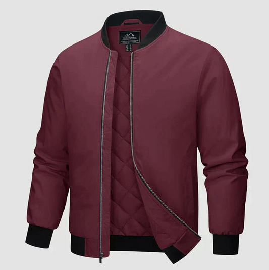 Frostguard - warme, wattierte winterjacke für herren