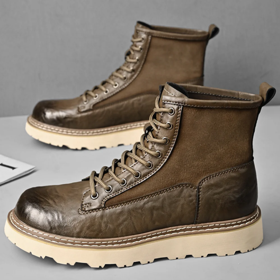 Gascon - stilvolle hohe stiefel für herren