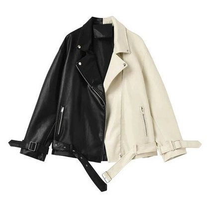 Maisie - einzigartige zweifarbige damenjacke mit modernem design