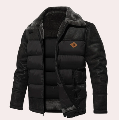 Ferran - kuschelige winterjacke für herren