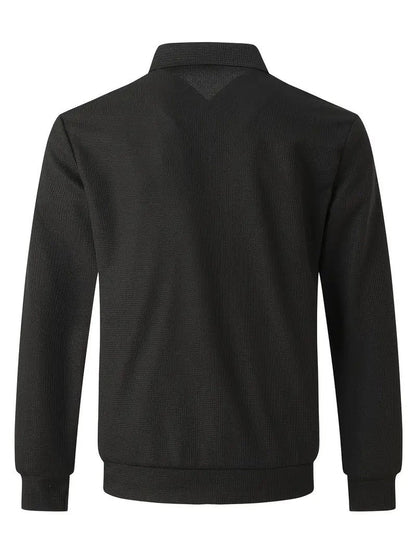 Retrotextur vintage-reibverschlussjacke für herren